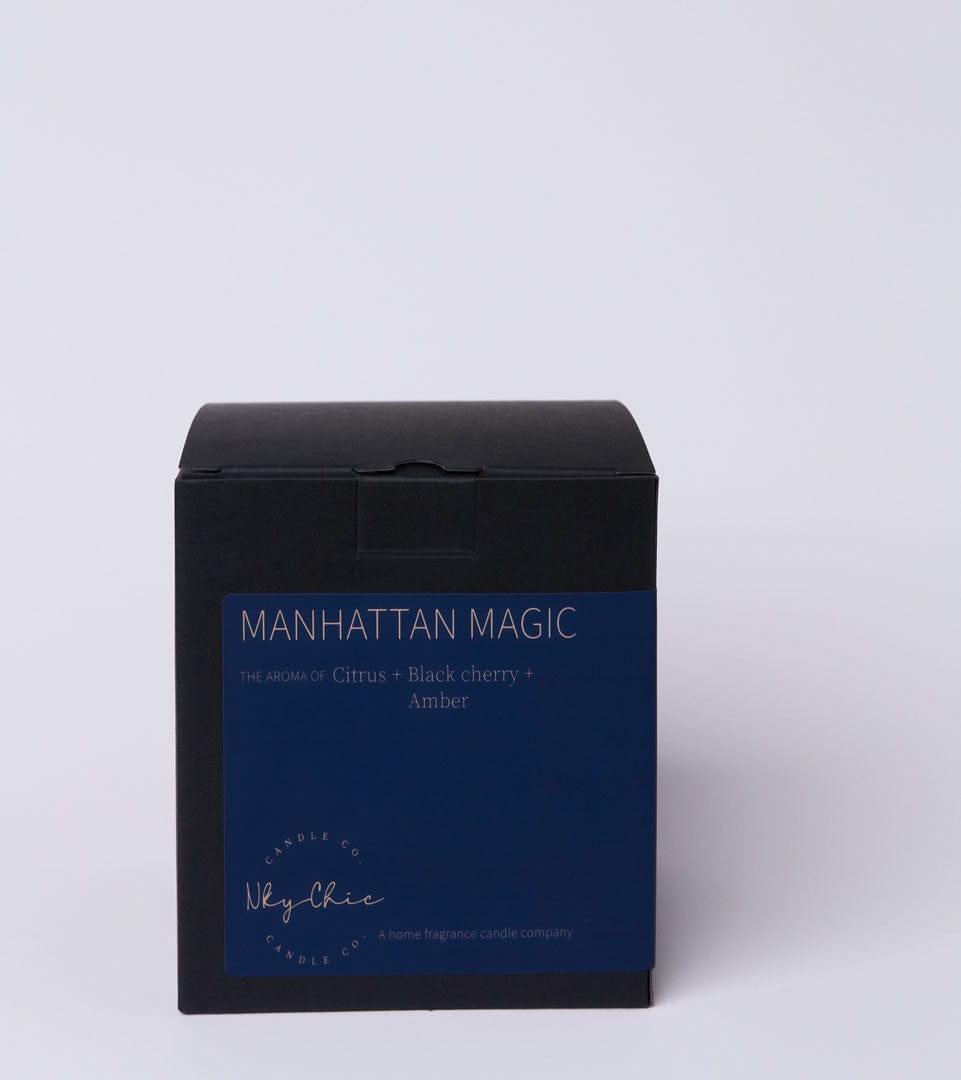Manhattan Magic – Plum, Cherry & Amber Soy Candle